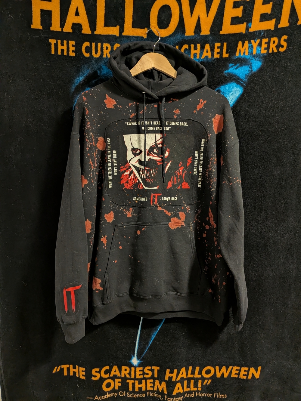 Custom Sewn "IT Pennywise" Hoodie